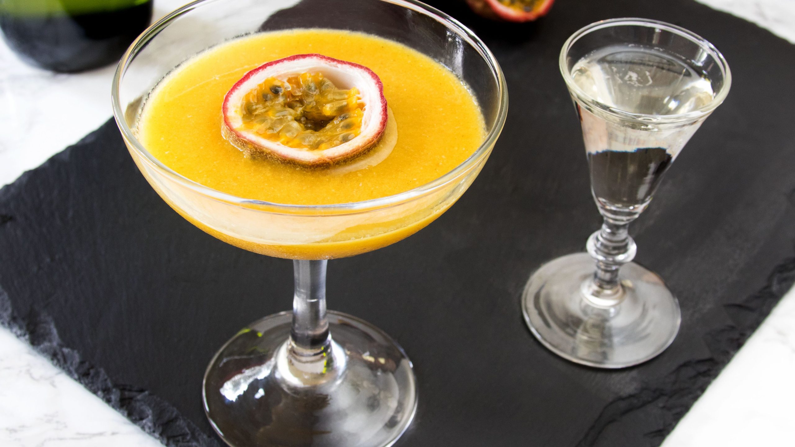 Surprise acquaintances and strangers with this Pornstar martini recipe post thumbnail image