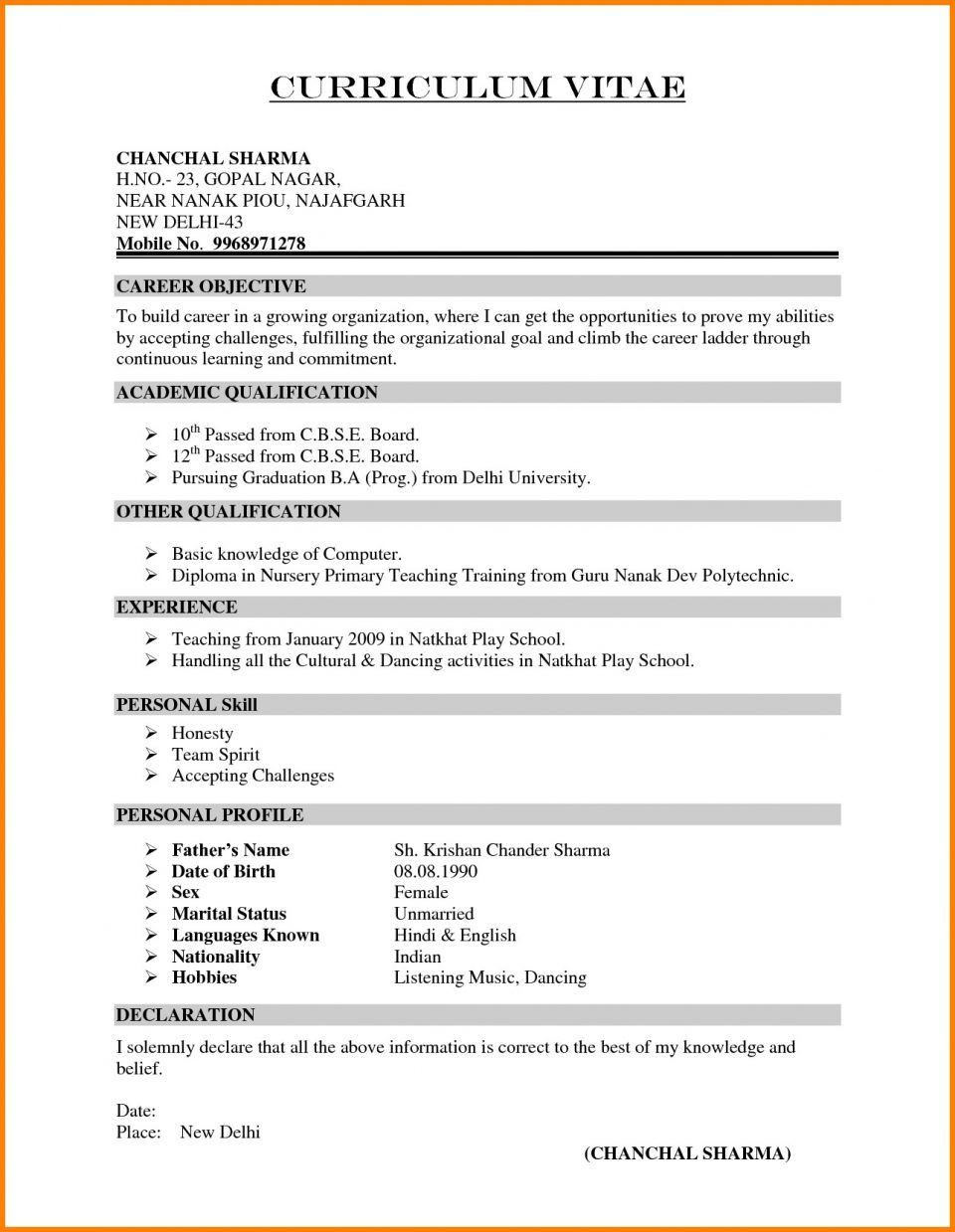 Use professional resume templates and design the best resume post thumbnail image
